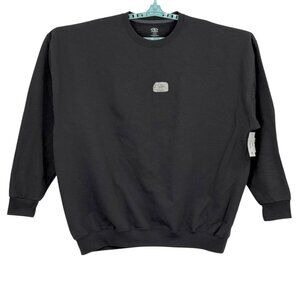 Athletic Works Men's Fleece Black Sweatshirt‎ 3XL (54-56) Moisture Wicking NWT